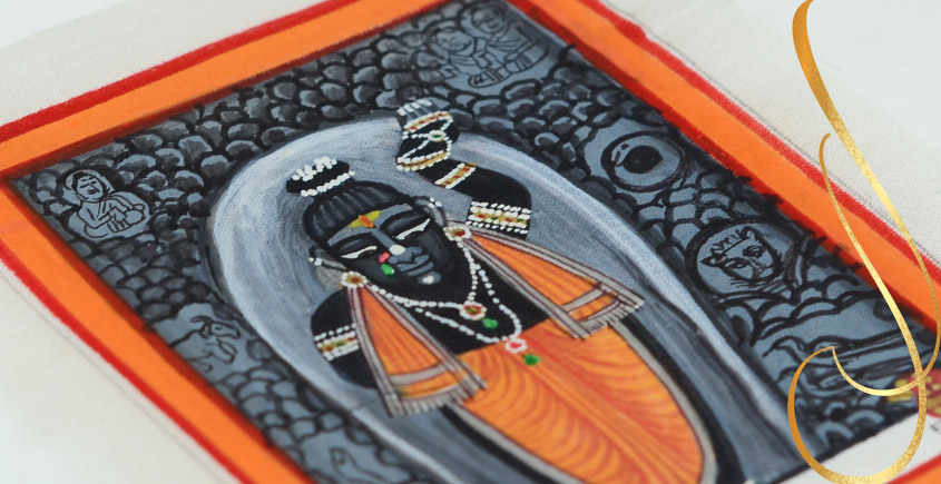 Miniature painting ~ Srinath ji ~ { 14 }